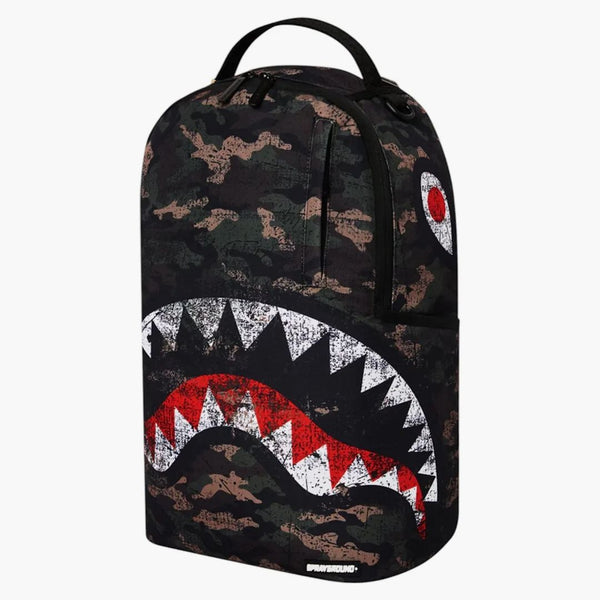 Sprayground Ambush Camo Backpack Backpack Black Green Brown