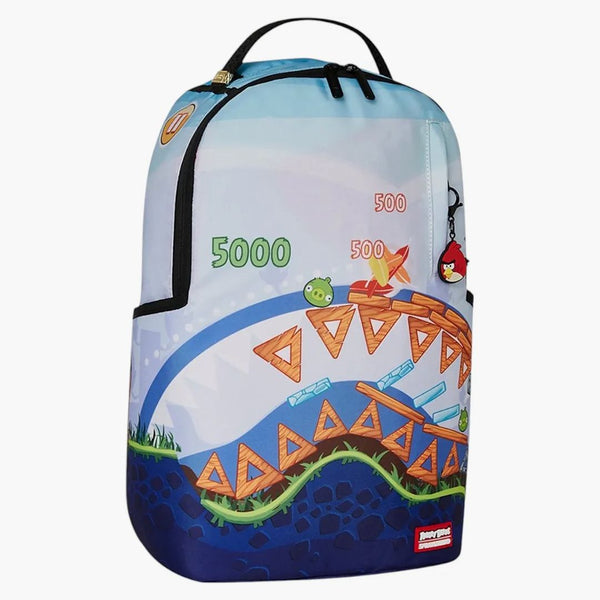 Sprayground Angry Birds Shark Game Backpack Multicolor