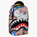 Sprayground Casper Magazine Art Backpack Multicolor