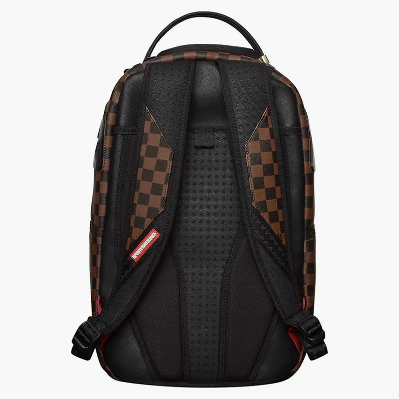 Sprayground Clear Rubber Sharks In Paris Dlxsv Backpack Brown/black