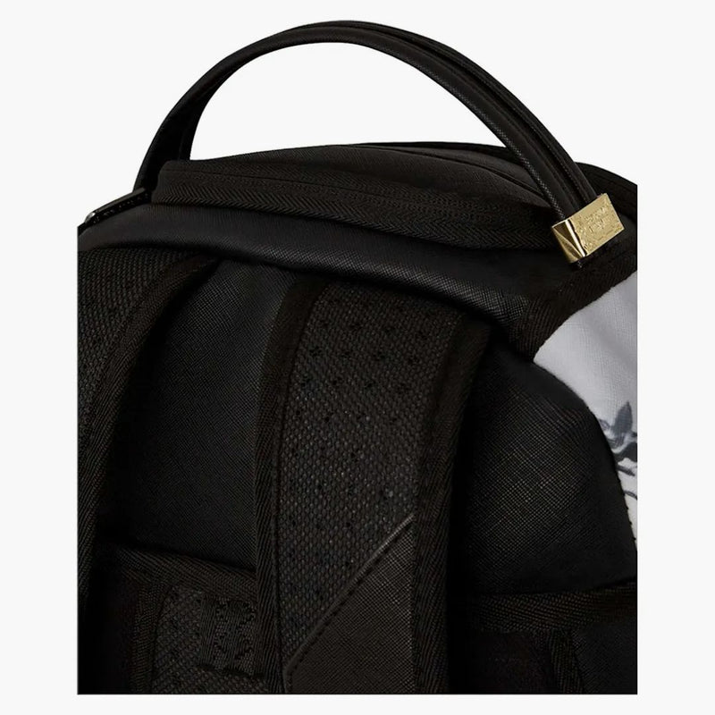 Sprayground Compton Cowboys Riding Alone Backpack Black/white