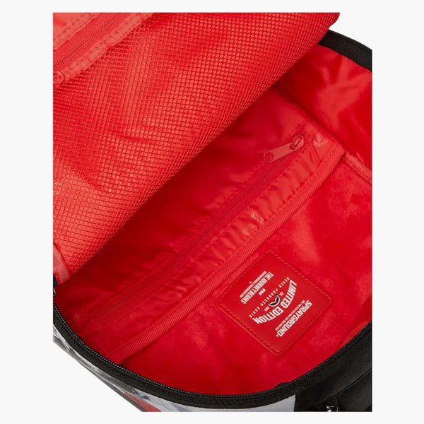 Sprayground Compton Cowboys Riding Alone Backpack Black/white