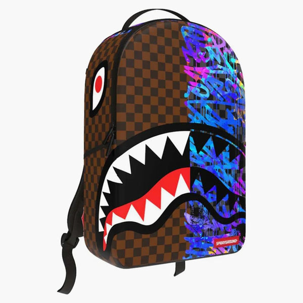 Sprayground Contextual Glow In Dark Dlxsv Backpack Multicolor
