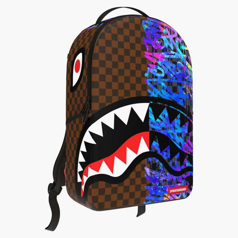 Sprayground Contextual Glow In Dark Dlxsv Backpack Multicolor