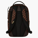 Sprayground Core Emboss Check Backpack Backpack Brown Black