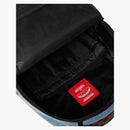 Sprayground Denim Drip Backpack Backpack Blue Brown Black