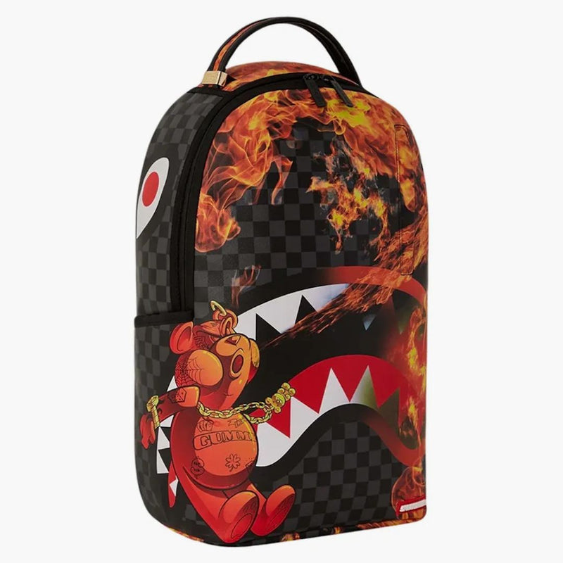 Sprayground Diablo Bear Havin A Great Day Man (dlxv) Backpack Black/grey