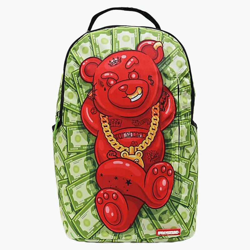 Sprayground Diablo Money Dreams Backpack Green/red