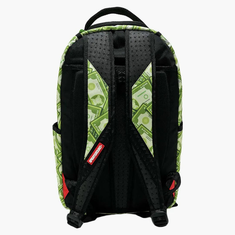 Sprayground Diablo Money Dreams Backpack Green/red