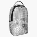 Sprayground Disco Ball Shark Dlxsv Backpack White/black