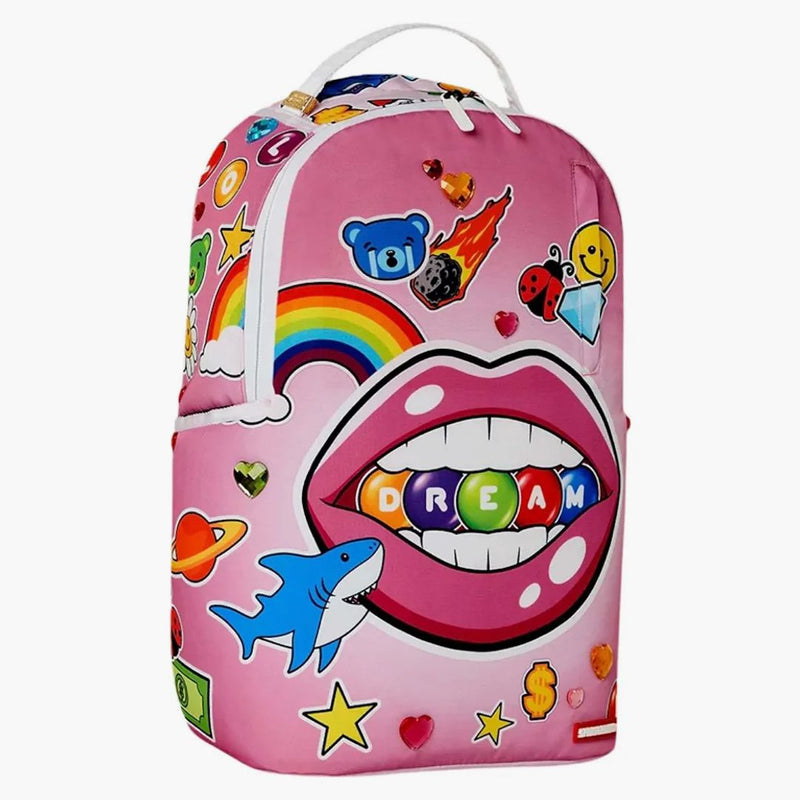 Sprayground Dream Lips (DLXSR) Backpack Pink/Multi