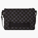 Sprayground Drip Check Shark Crossover Clutch Black/Gray Checker