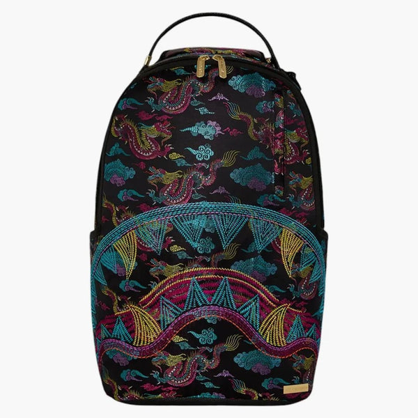 Sprayground Embroidered Dragons Dlx Backpack Multicolor