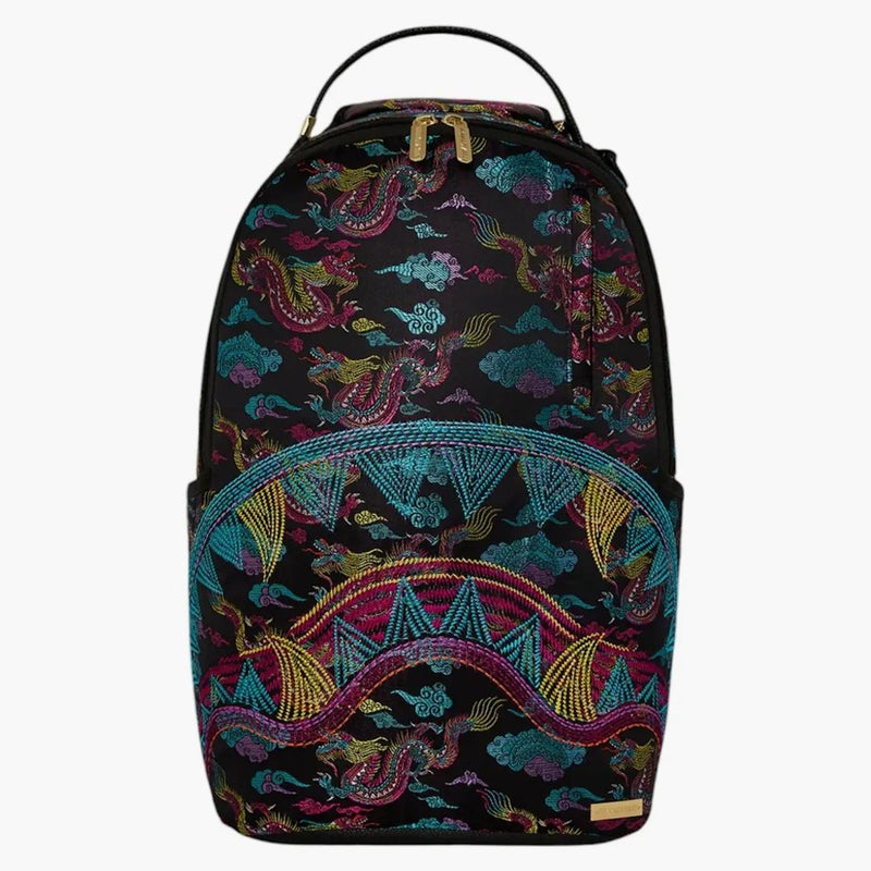 Sprayground Embroidered Dragons Dlx Backpack Multicolor