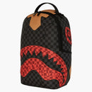 Sprayground Evil Triple Decker Backpack Backpack Black Red