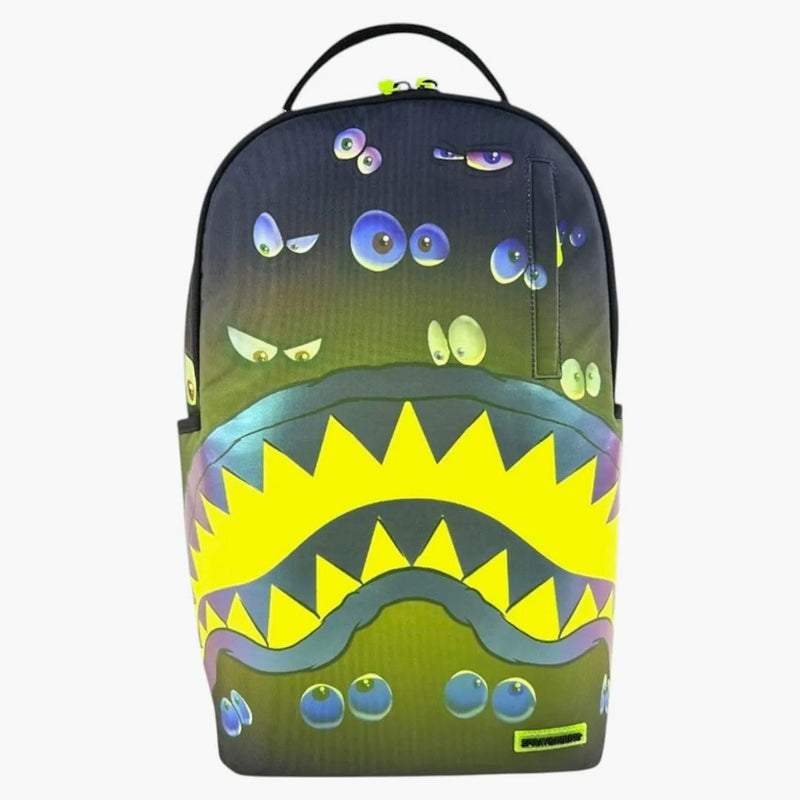 Sprayground Eyes On You Glow In The Dark Effect Dlxr Backpack Multicolor