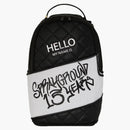 Sprayground Hello My Name Is 15 Years Quilted Backpack Multicolor