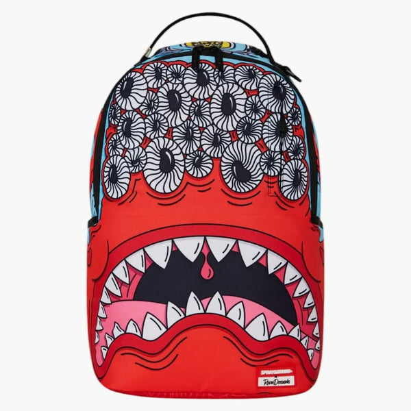 Sprayground Jorge Rodriguez The Artist Collab Blinky Shark Backpack Multicolor