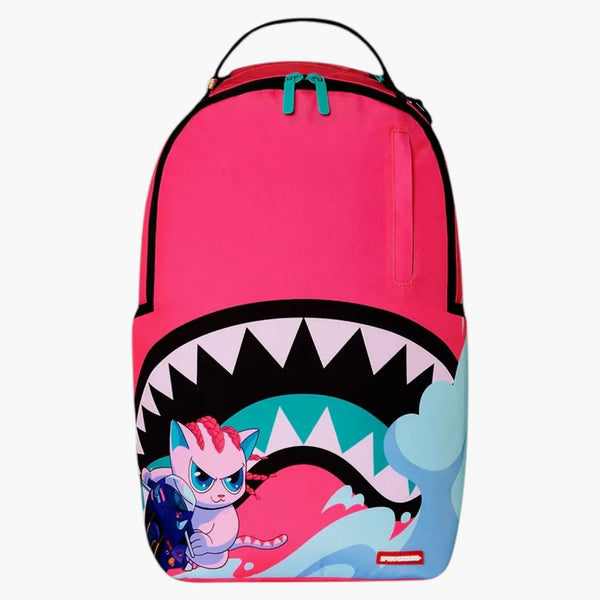 Sprayground Kitty Kash: On The Edge Dlxr Backpack Multicolor