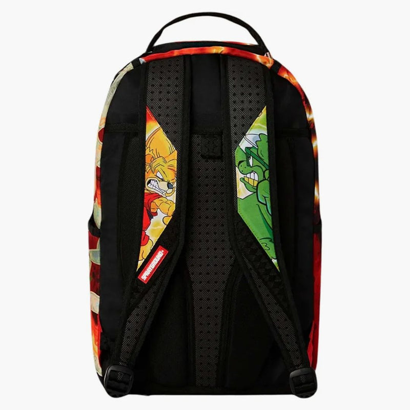 Sprayground Kombat Of The Bears (dlxsr) Backpack Yellow/green/red