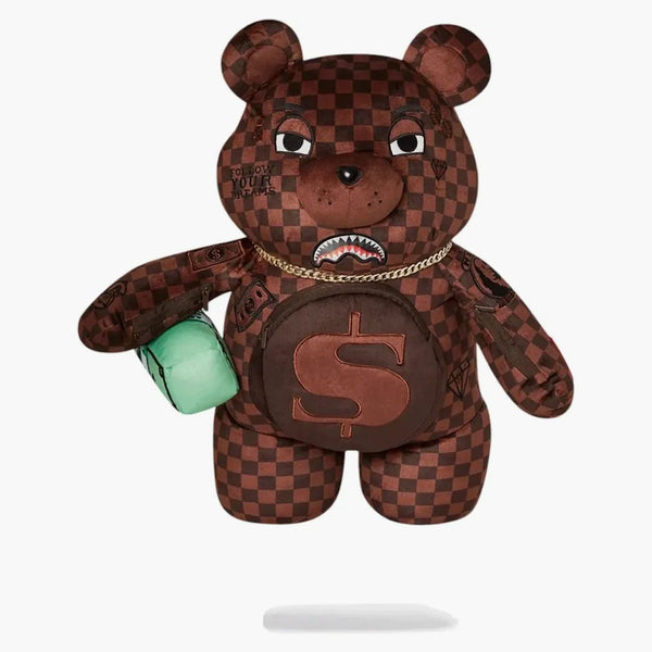 Sprayground Lenticular Effects Moneybear Teddybear Backpack Multicolor