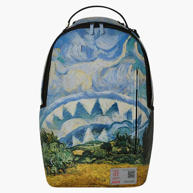 Sprayground Met Wheat Field Backpack Multicolor