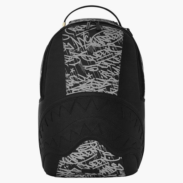 Sprayground Midnight Raceway Graffiti Backpack Black/grey