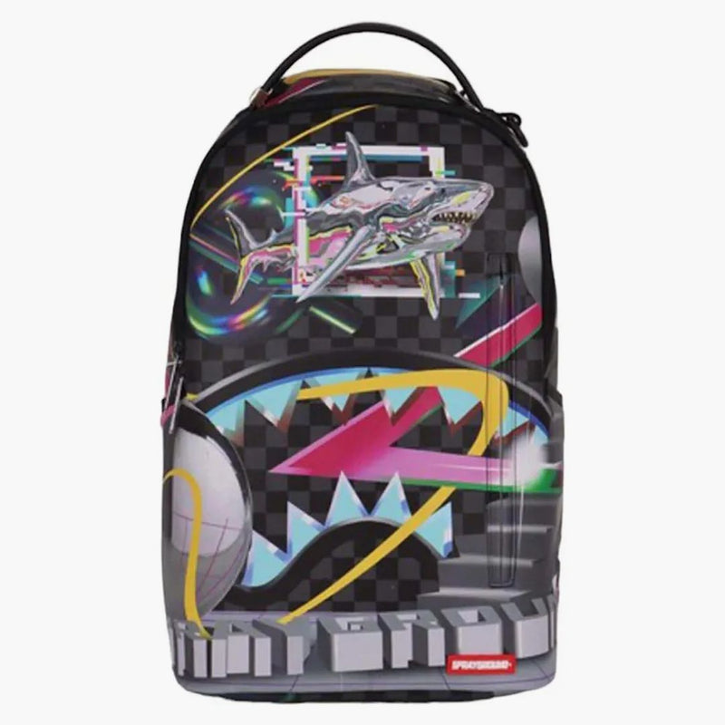 Sprayground Mind Trip Shark Dose (DLX) zaino nero/grigio/multi