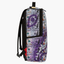 Sprayground Money Splat Backpack Backpack Purple White