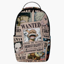 Sprayground One Piece Wanted Shark Posters Backpack Multicolor