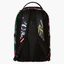 Sprayground Painted Punk Dlxr Backpack Black Multicolor