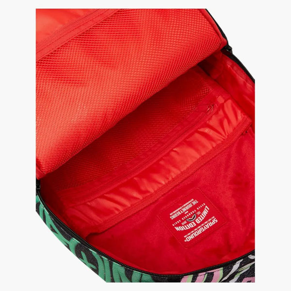 Sprayground Painted Punk Dlxr Backpack Black Multicolor