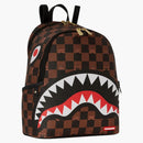 Sprayground Peeking Character Check Savage Backpack Black Brown