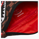 Sprayground Peeking Character Check Savage Bumbag Black Brown
