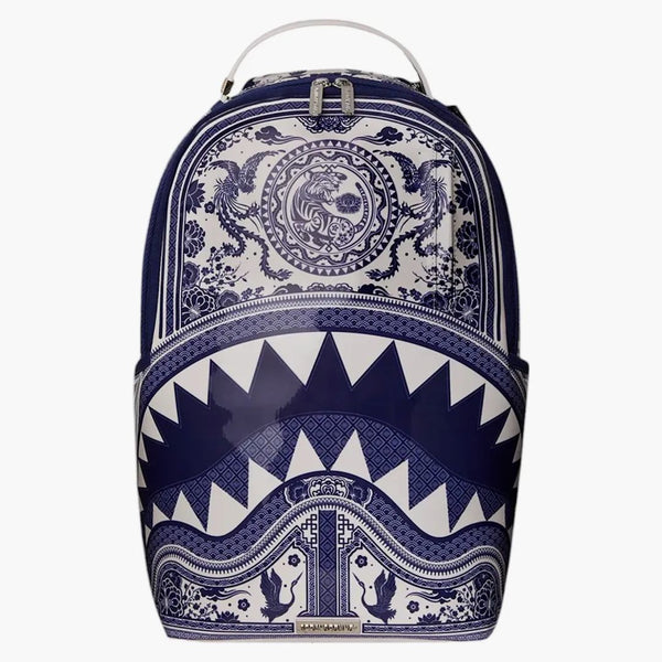 Sprayground Porcelain Tiger Phoenix Shark Backpack Multicolor