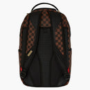 Sprayground Sawtooth Sharks In Paris Dlxsv Backpack Brown/black/red