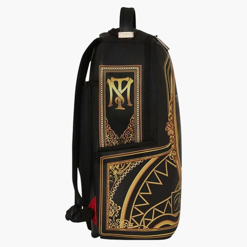 Scarface Sprayground Vedo ogni mossa binocolo Tony Montana zaino nero/oro