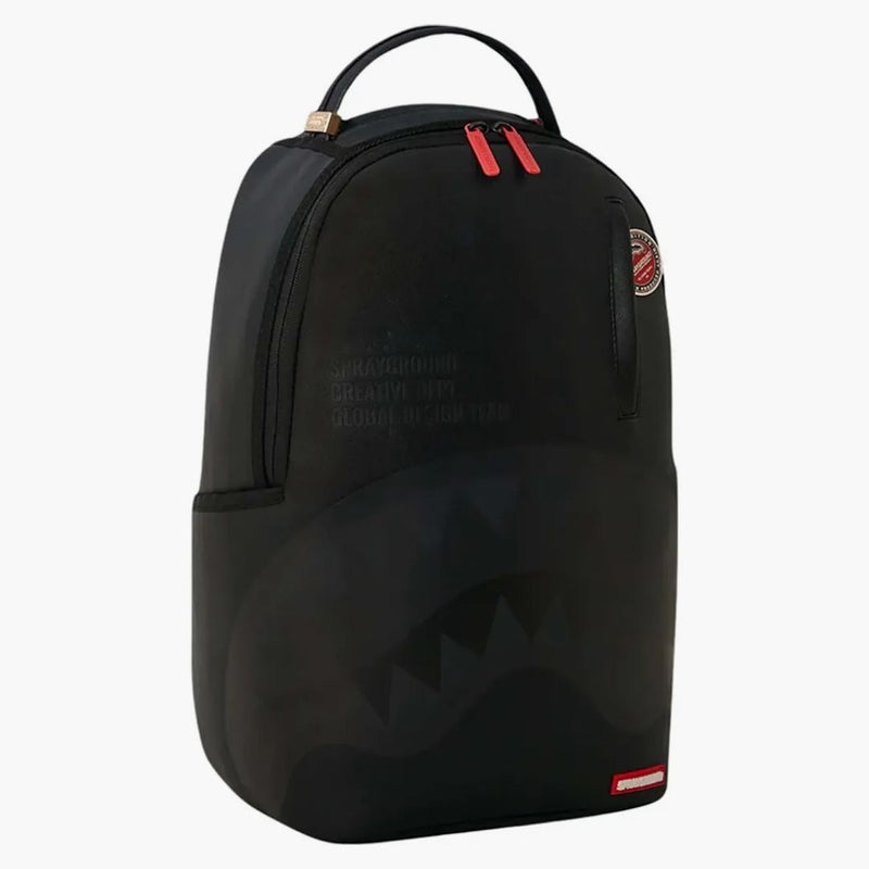 Sprayground Shark Central Black Out (dlxsv) Backpack Black