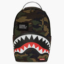 Sprayground Shark Central Camo Dlxs Backpack Multicolor
