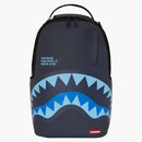 Sprayground Shark Central Late Arrival Dlxsv Backpack Midnight Blue