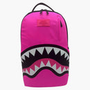 Sprayground Shark Central Nylon Hot Pink Backpack Multicolor