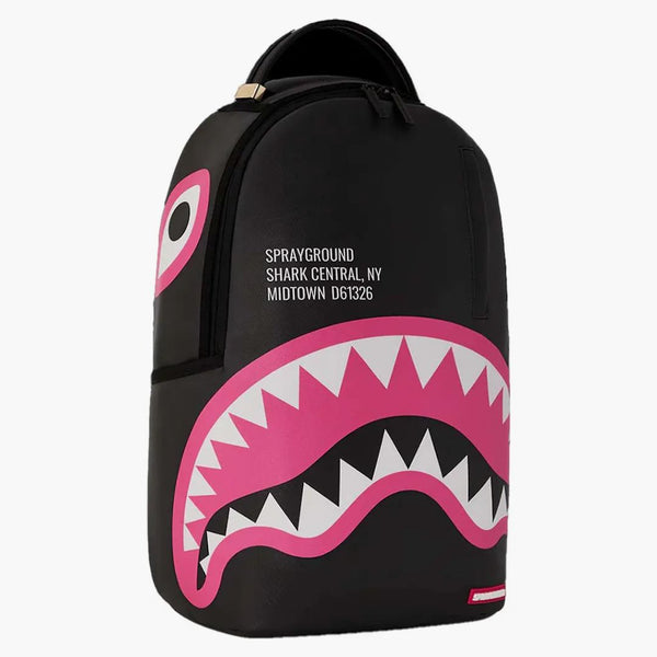 Sprayground Shark Central Pink DLXSV Batock Black/Pink
