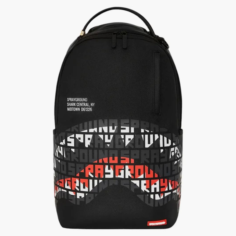 Sprayground Shark Central Sharkcode Backpack Multicolor