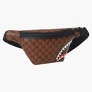 Sprayground Sharks And Skulls Savvy Crossbody Multicolor