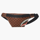 Sprayground Sharks And Skulls Savvy Crossbody Multicolor