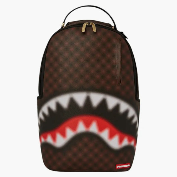 Sprayground Sharks In Paris Blur Effect Backpack Multicolor