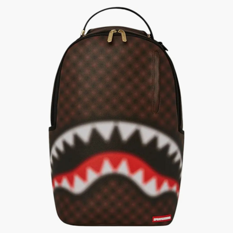 Sprayground Sharks In Paris Blur Effect Backpack Multicolor