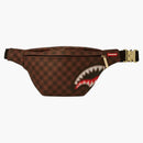 Sprayground Sharks In Paris Blur Savvy Crossbody Crossbody Black Brown