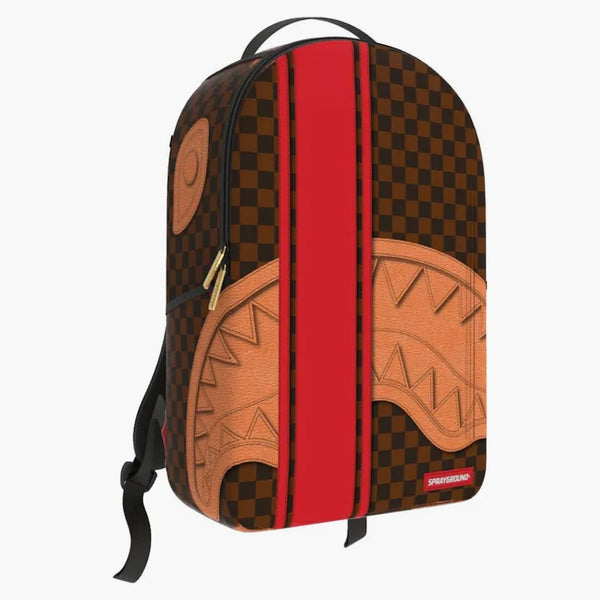 Sprayground SharkSport GTO batoh hnědý/červená