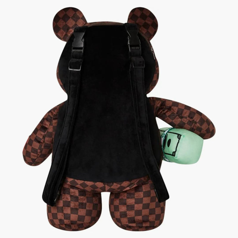 Sprayground Sip Lenticular Chomp Moneybear Backpack Backpack Black Brown